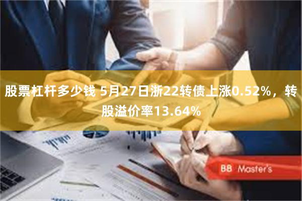 股票杠杆多少钱 5月27日浙22转债上涨0.52%，转股溢价率13.64%