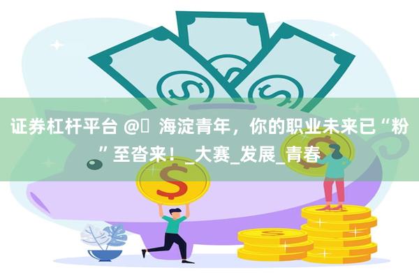 证券杠杆平台 @‌海淀青年，你的职业未来已“粉”至沓来！_大赛_发展_青春