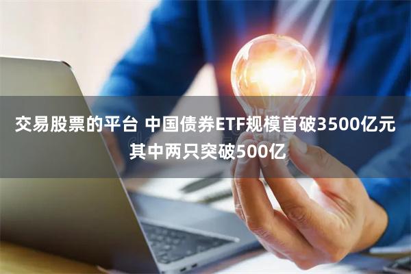 交易股票的平台 中国债券ETF规模首破3500亿元 其中两只突破500亿